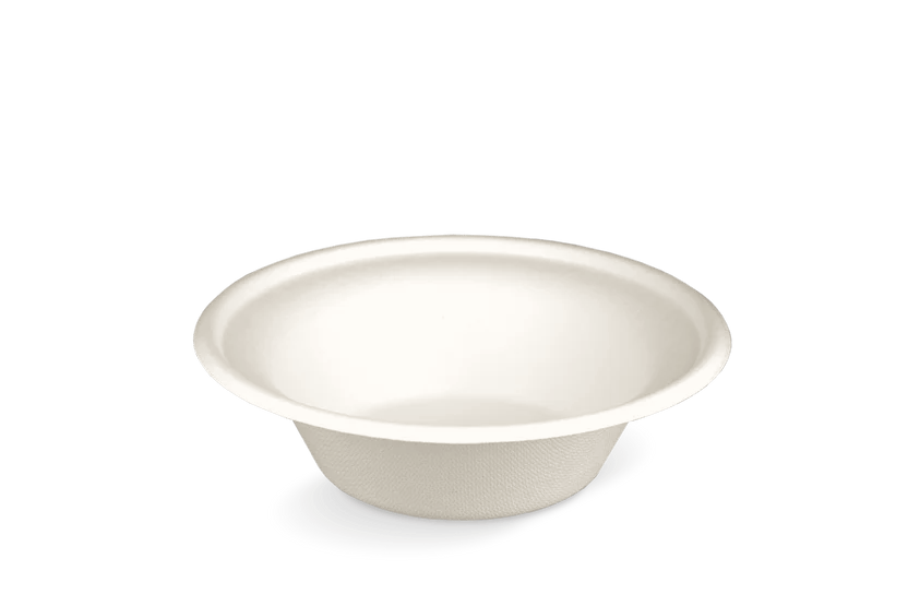 Kom 300ml Ø160mm 12oz suikerriet Plastic- en Pfas-vrij BIO