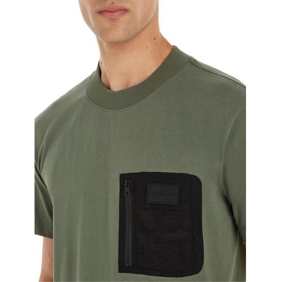 Tee-shirt à manches courtes homme Mix Media CALVIN KLEIN