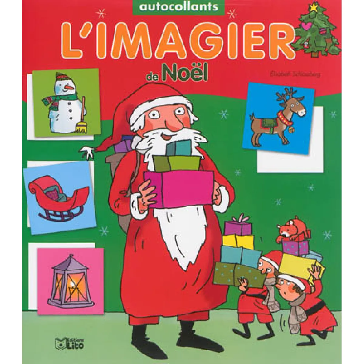 L'imagier de Noël : autocollants