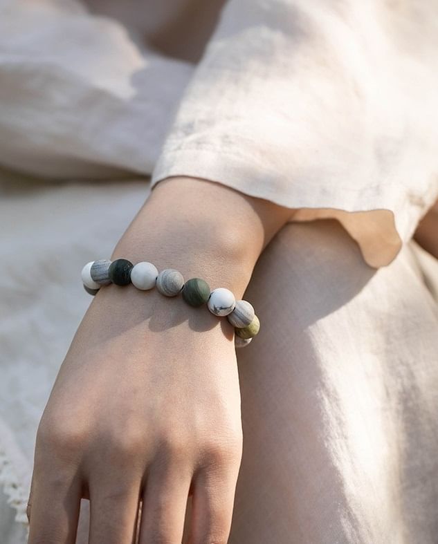 Lilafey - Kralenarmband