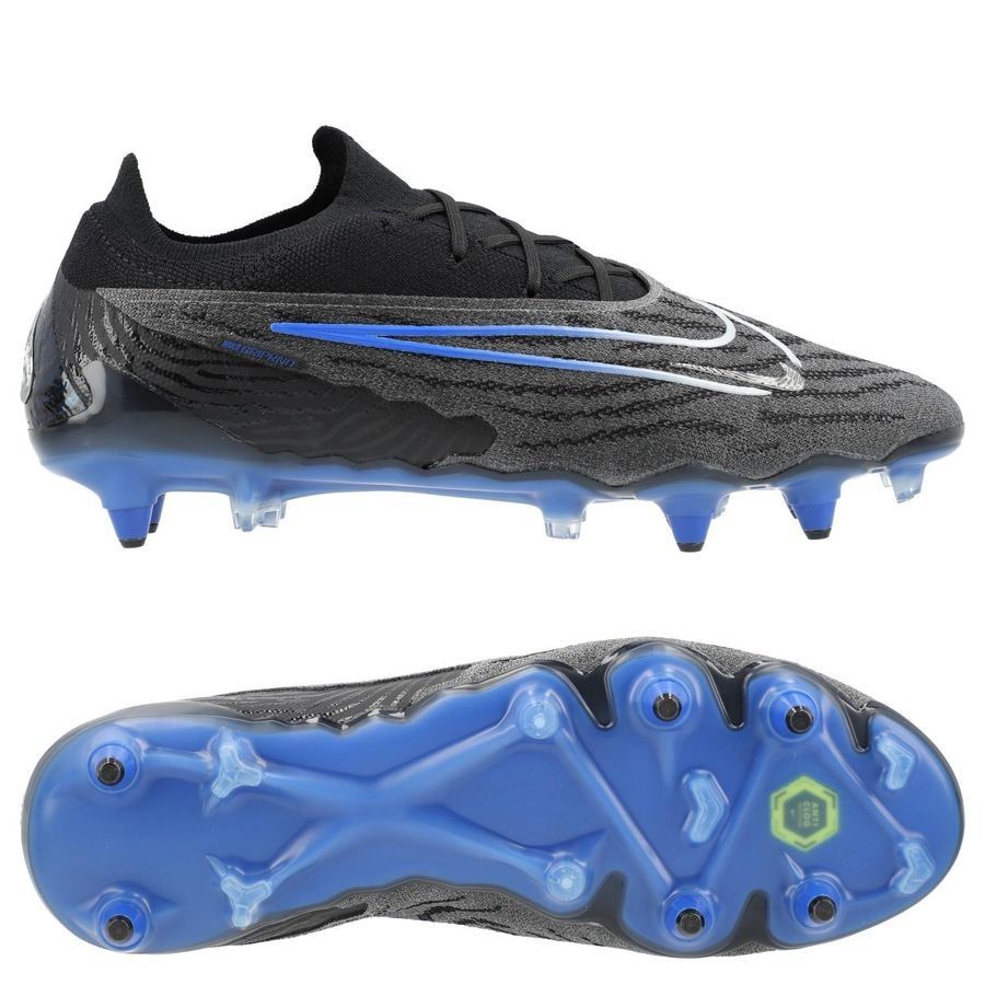 Nike Phantom GX Elite SG-PRO Anti-Clog Shadow - Noir/Chrome/Bleu