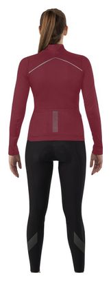 Maillot Manches Longues Femme Mavic Sequence Thermo Bordeau