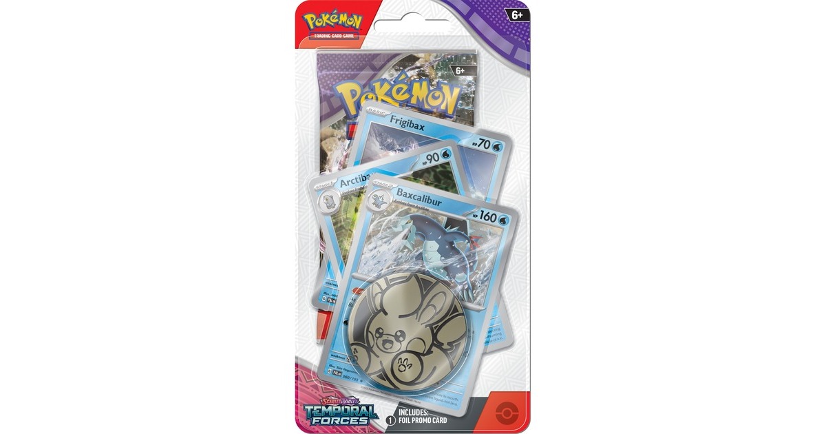 AsmodeePokémon TCG: Scarlet & Violet Temporal Forces Premium Checklane Verzamelkaarten  (Engels, Vanaf 2 spelers, Vanaf 6 jaar, assorti)