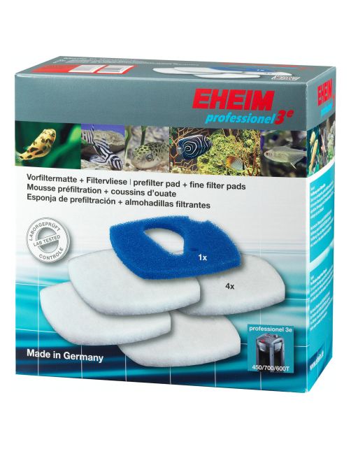 Eheim Filtervlies 1x Blauw + 4x Wit - Aquariumfilter - Voor 2076\/2078\/2178