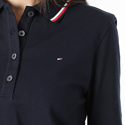 Polo Manches Courtes Femme 7821 Bleu Marine