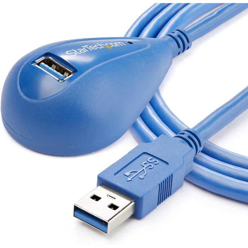 StarTech.com Câble d'extension SuperSpeed USB 3.0 de bureau de 1,5 m - USB A vers A M/F