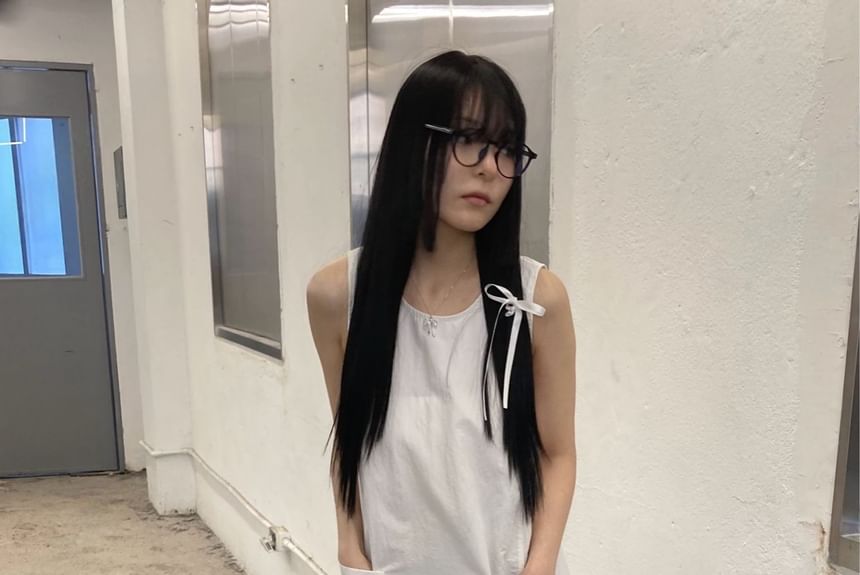 SeoulPop - Effen midi-tankjurk