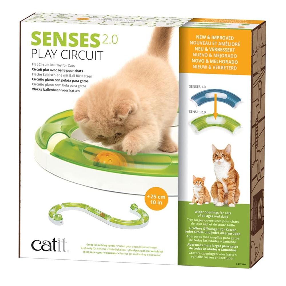 Circuit de jeu pour chat senses 2.0 play 135 cm