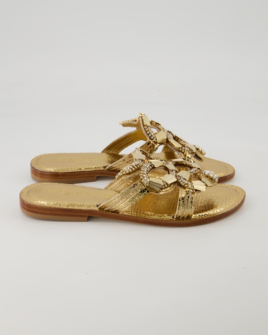 Konstantin Starke PS361 Pantoletten in Gold