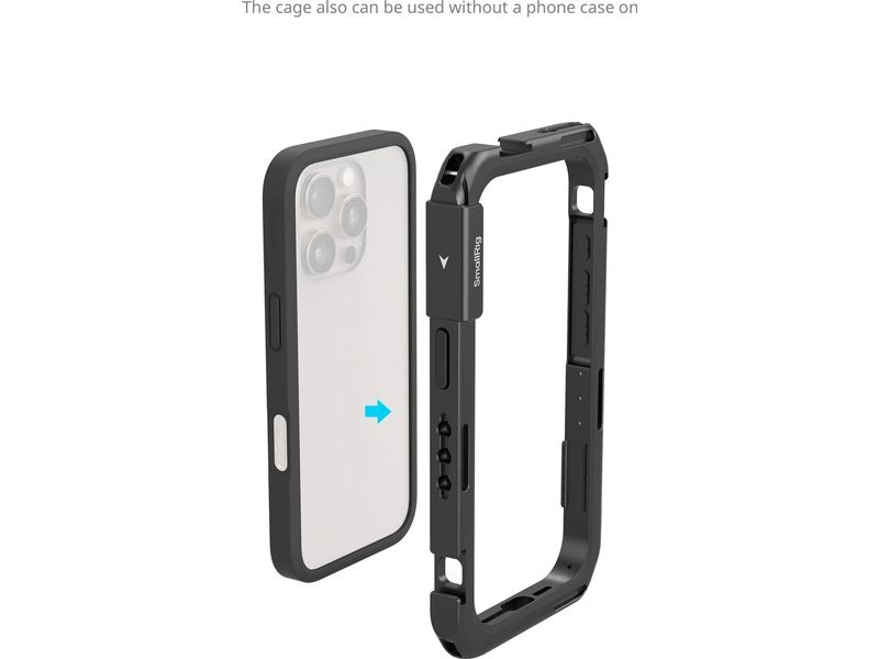 Smallrig Mobile Dual Handheld Kit für iPhone 16 Pro Max Für professionelle Videoaufnahmen, Live-Streaming und Filmaufnahmen auf Mobilgeräten