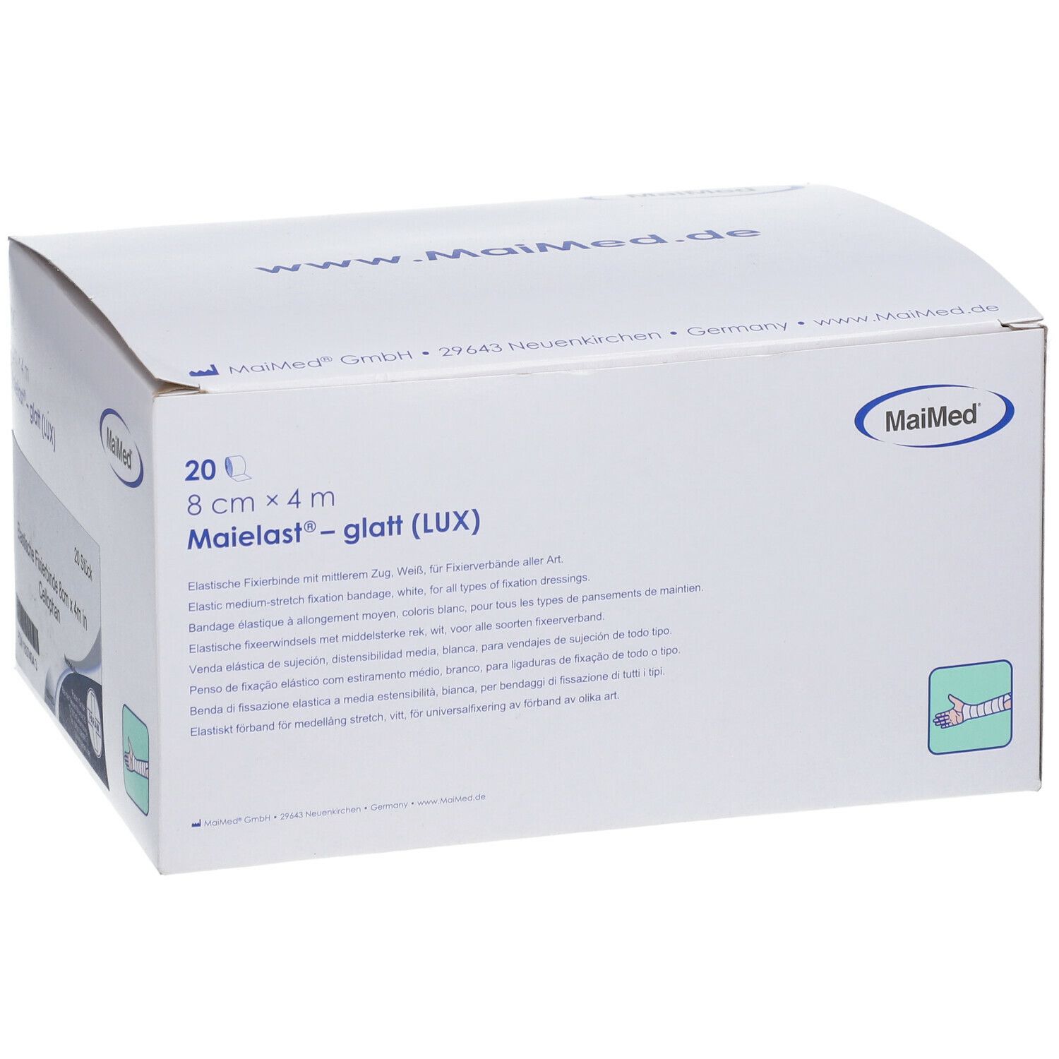 MaiMed® Maielast® - glatt LUX 8 cm x 4 m