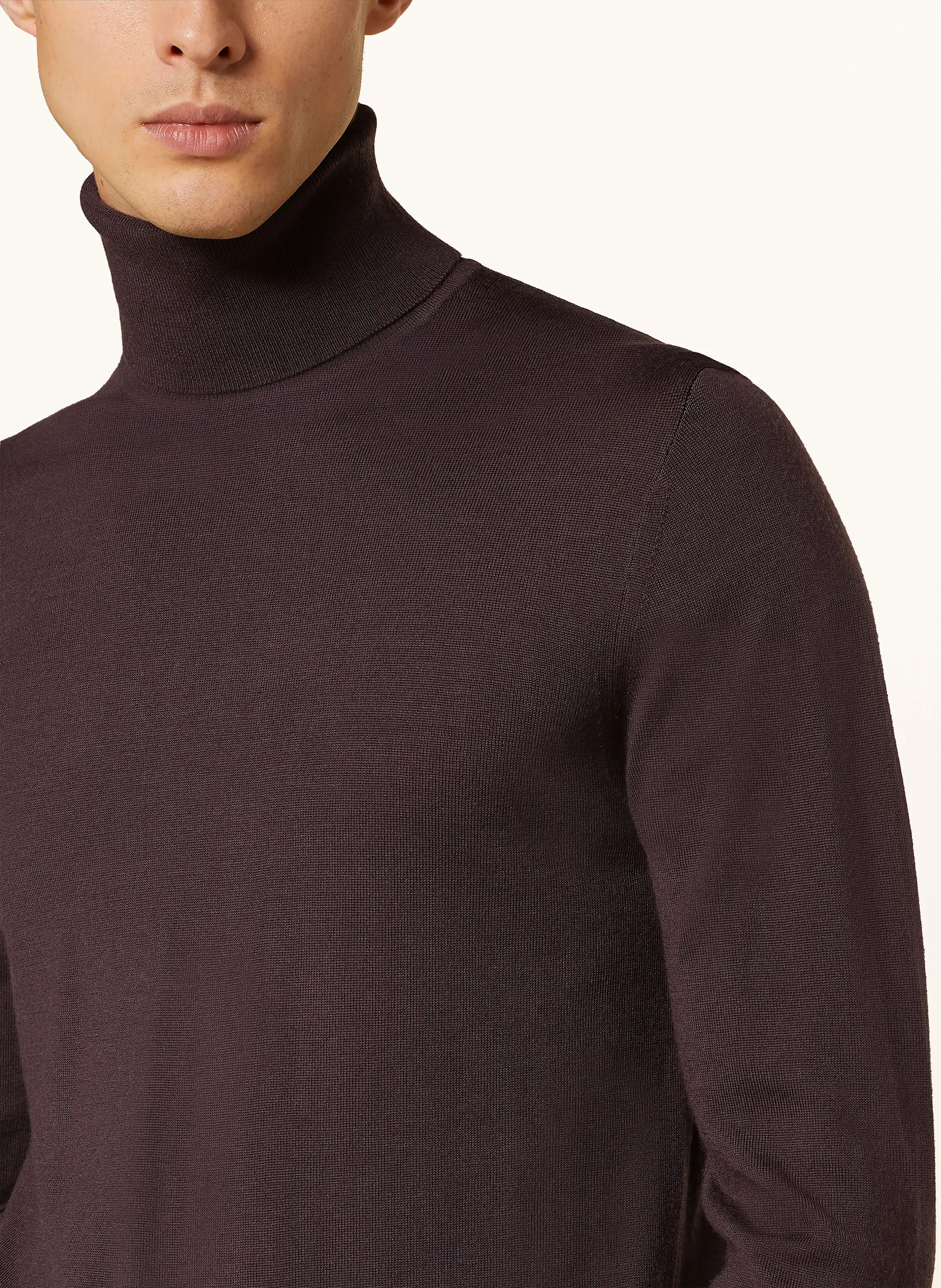 REISS Rollkragenpullover CAINE aus Merinowolle