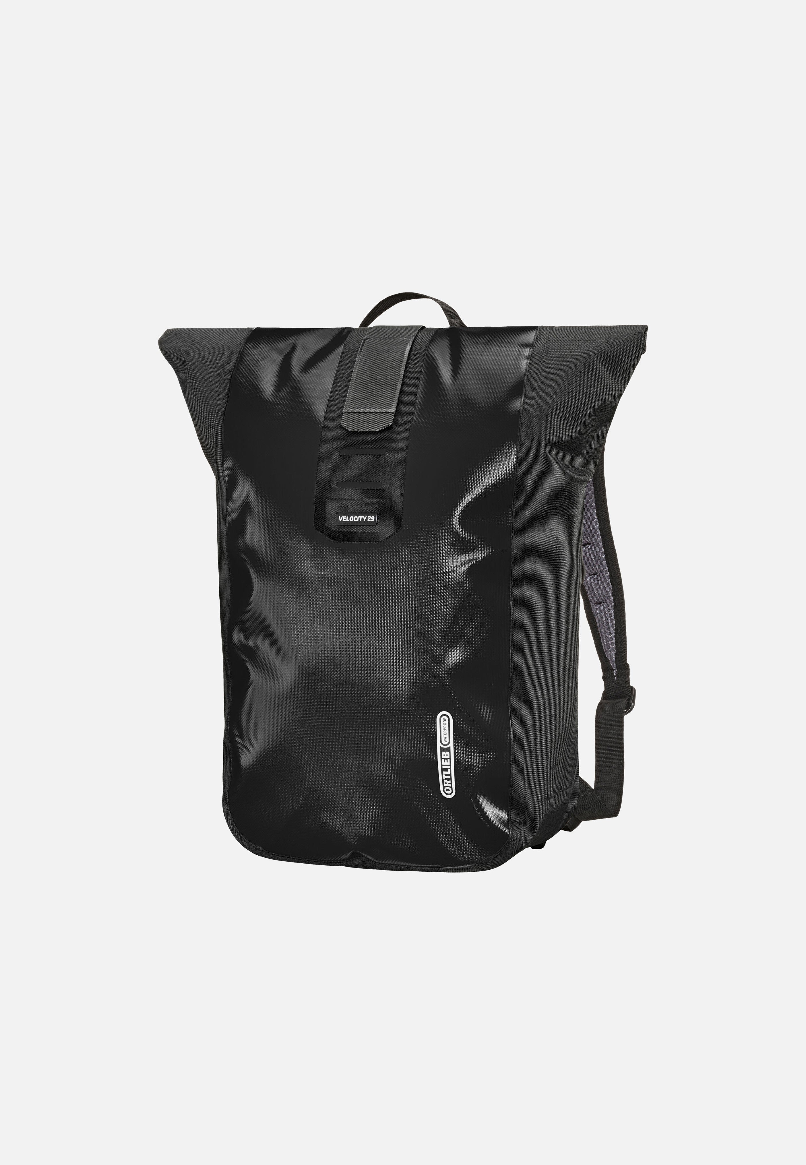 Velocity 29L Schwarz - Rolltop Rucksack