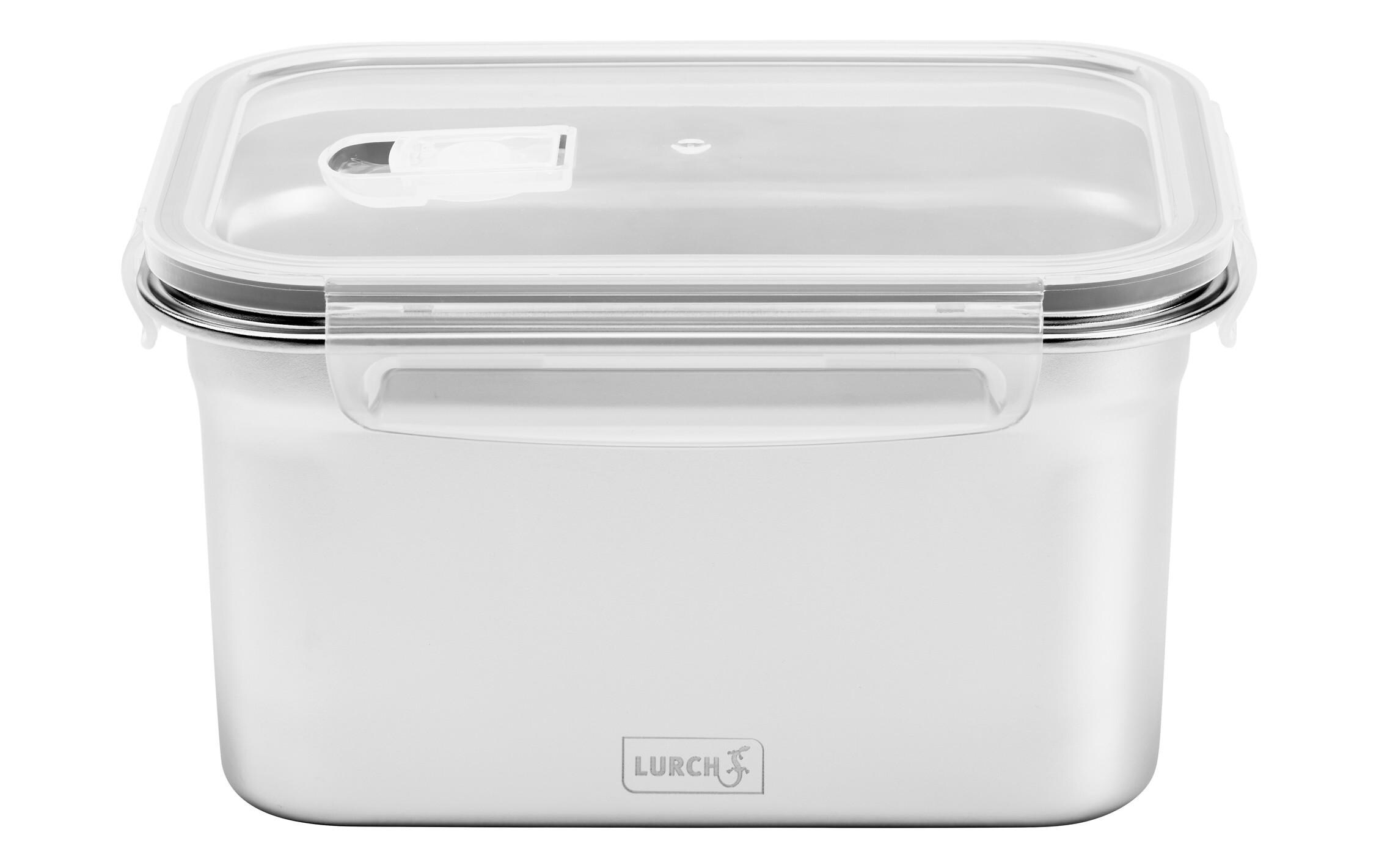 Lunchbox Safety 2000 ml, SilberAufbewahrungsbox