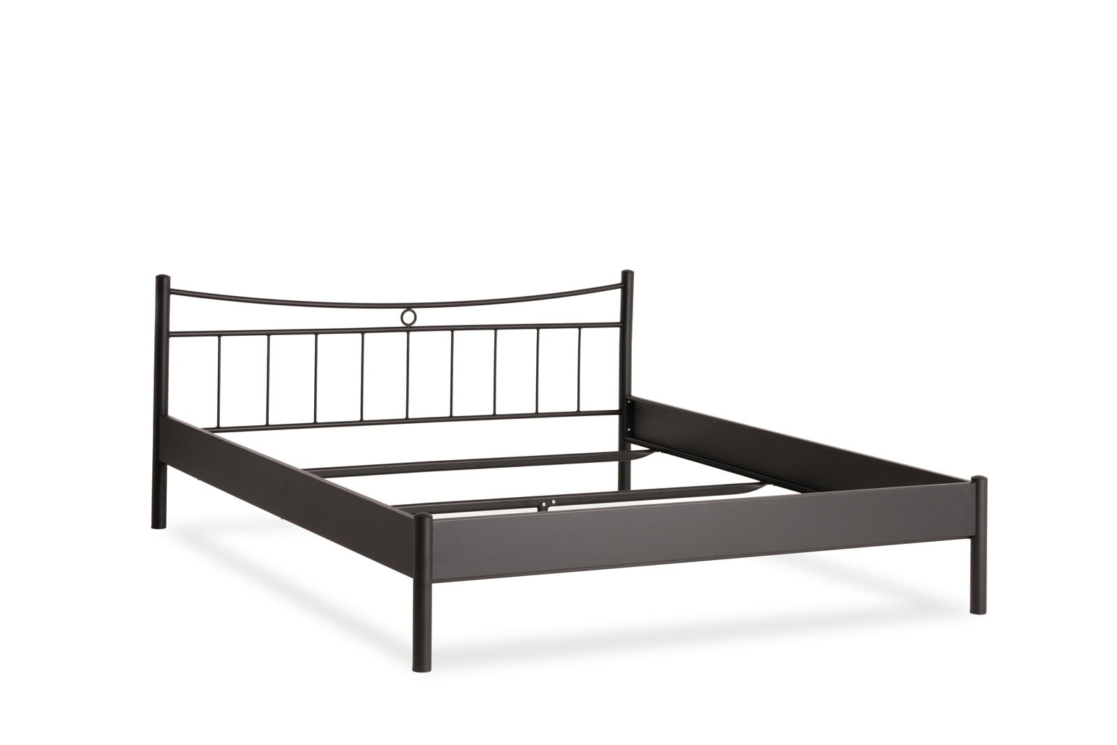 TRAUMWERKSTATT Metallbettgestell SVENJA 140 x 200 cm schwarz