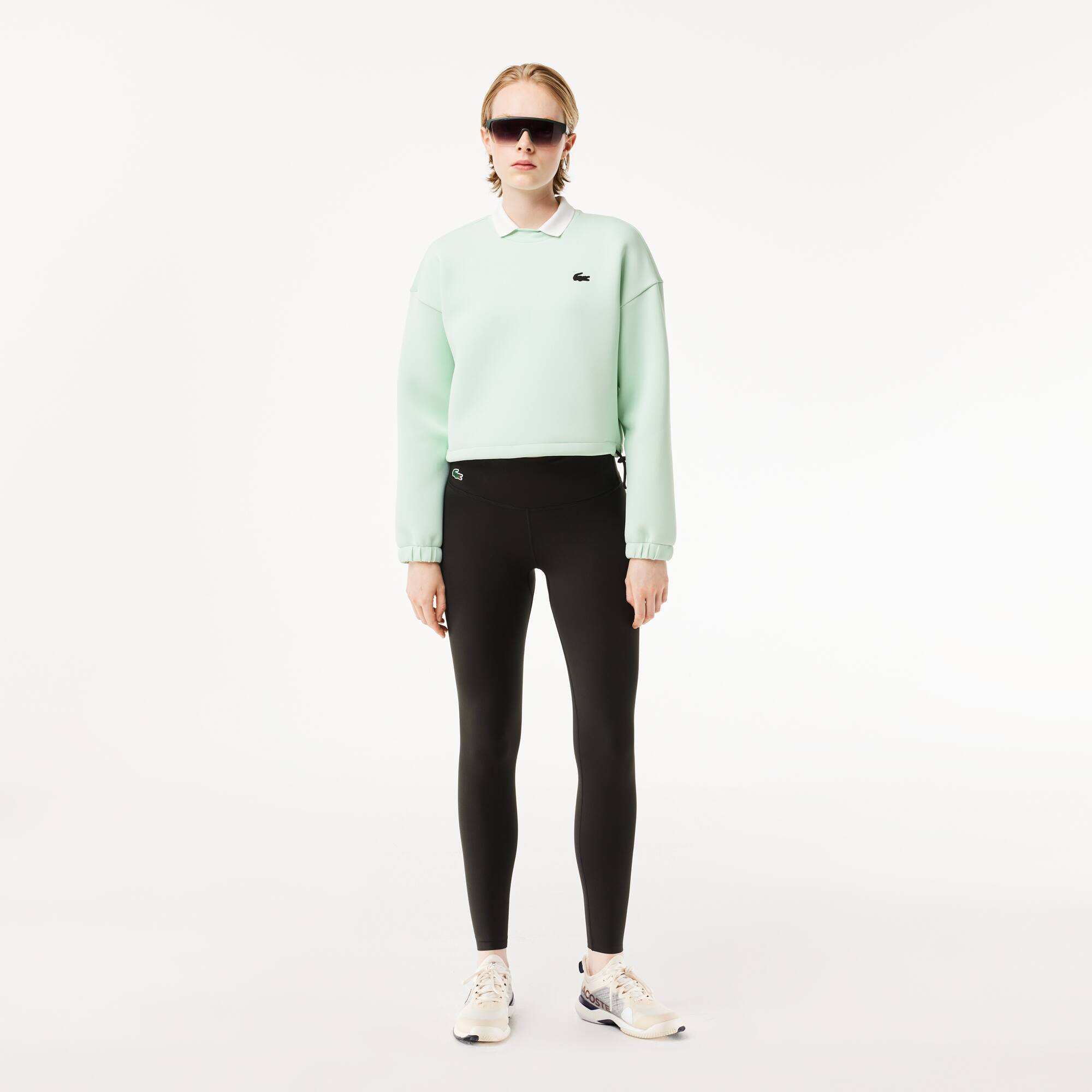 Damen LACOSTE SPORT Sweatshirt mit lockerem Schnitt Sweatshirts - Grün - Lacoste - Damen