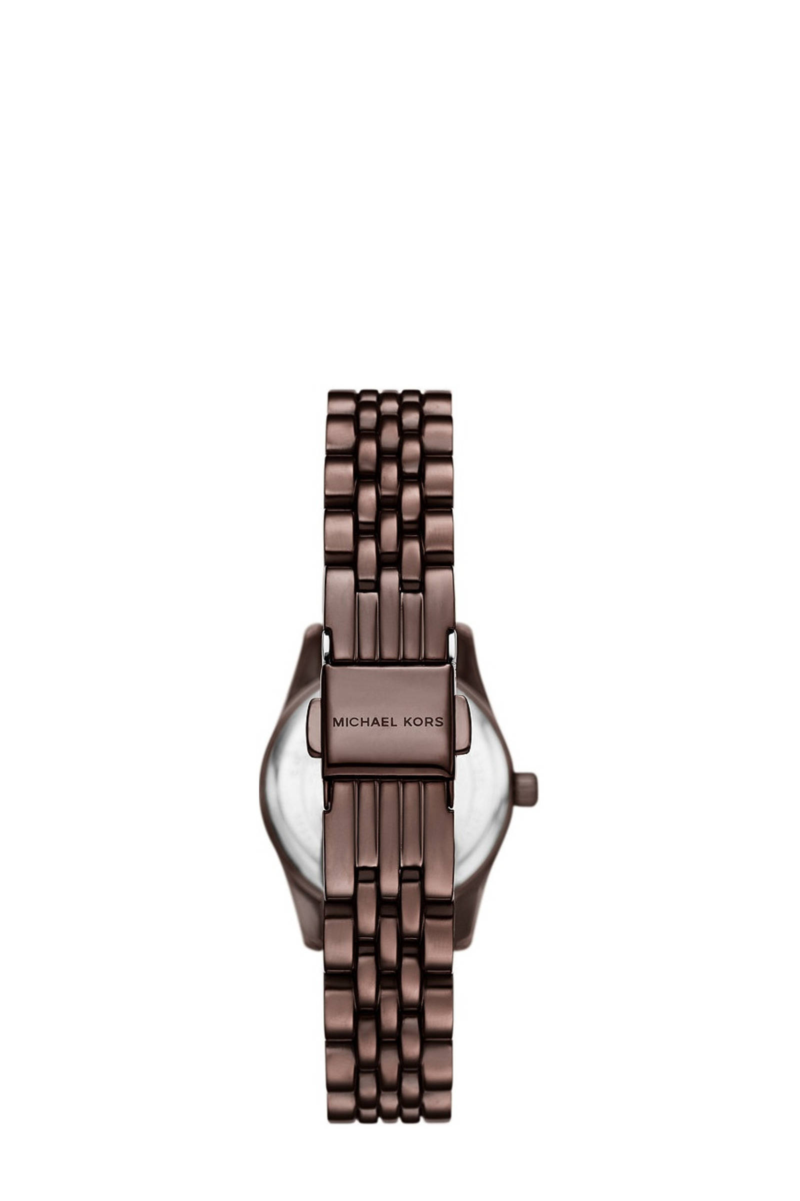Michael Kors horloge MK4844 Lexington bruin