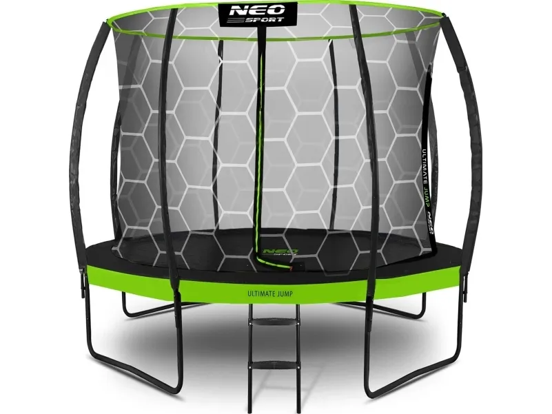 Neo-Sport NS-10C221 havetrampolin med indendørs net 10 FT 312 cm