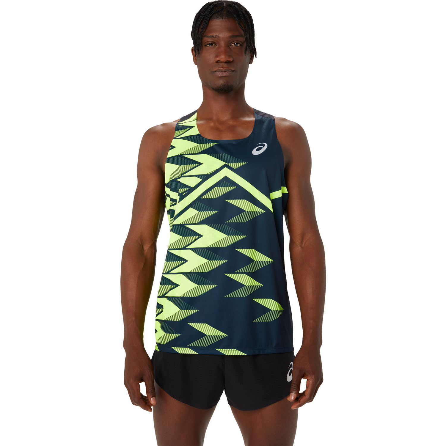 ASICS Light Graphic Singlet Heren