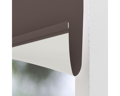 Soluna verduisterend rolgordijn V6, effen bruin, 60x190 cm