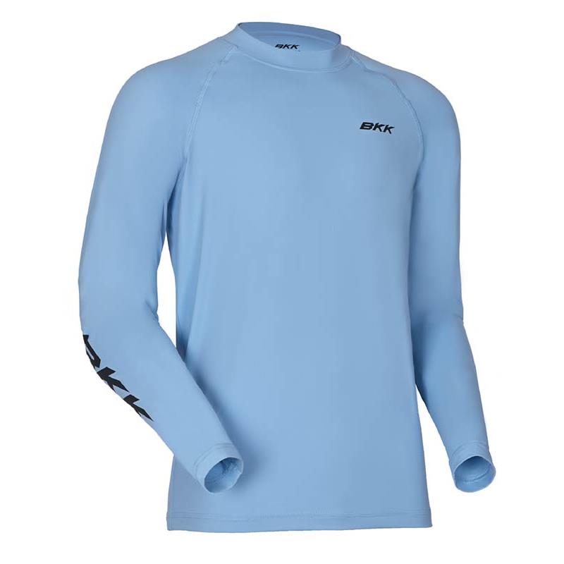 Tee Shirt Manches Longues Homme Bkk Long Sleeve Performance Shirt Barramundi - Bleu Clair