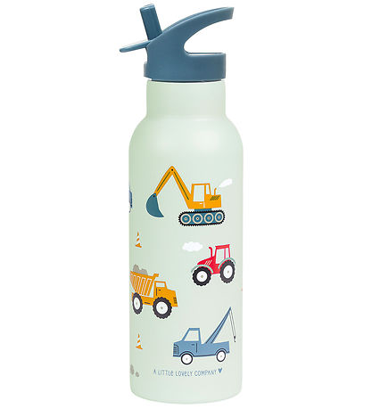A Little Lovely Company Trinkflasche - 500 ml - Fahrzeuge
