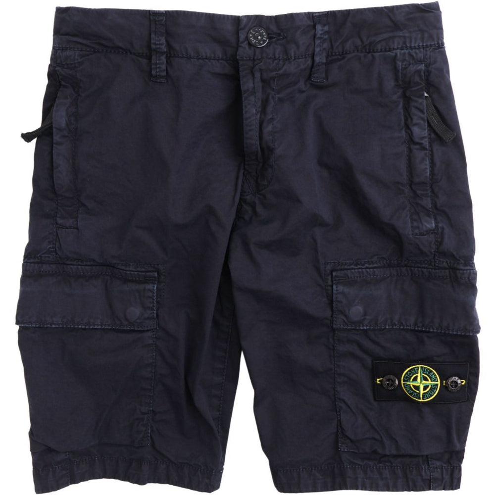 Køb Stone Island Navy Blue Shorts