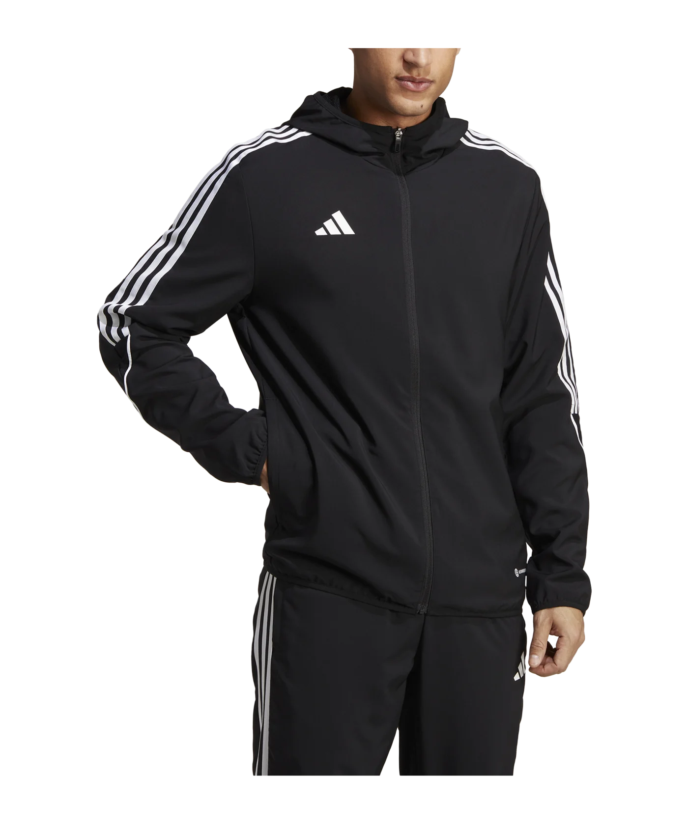 adidas Tiro 23 Windbreaker Schwarz