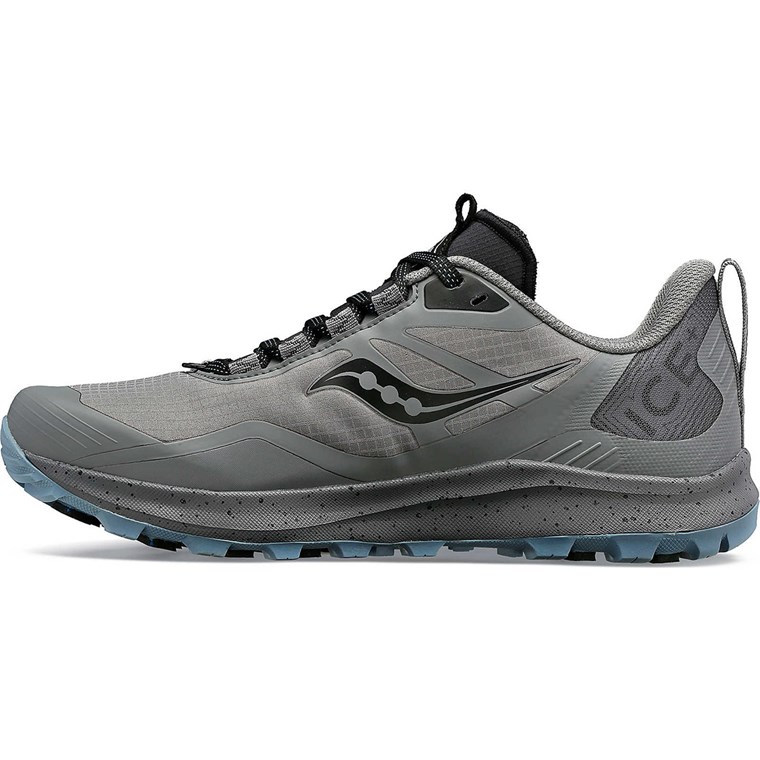 Saucony Peregrine Ice+ 3 Daman Gravel/Blk