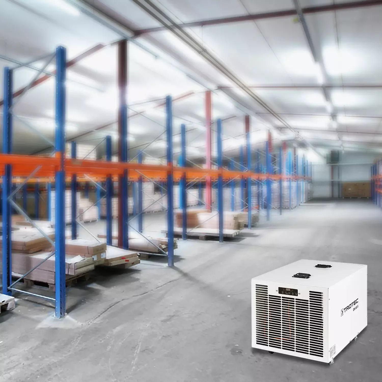 Trotec DH 65 S Industriële luchtontvochtiger - 1550W - 80L/24h