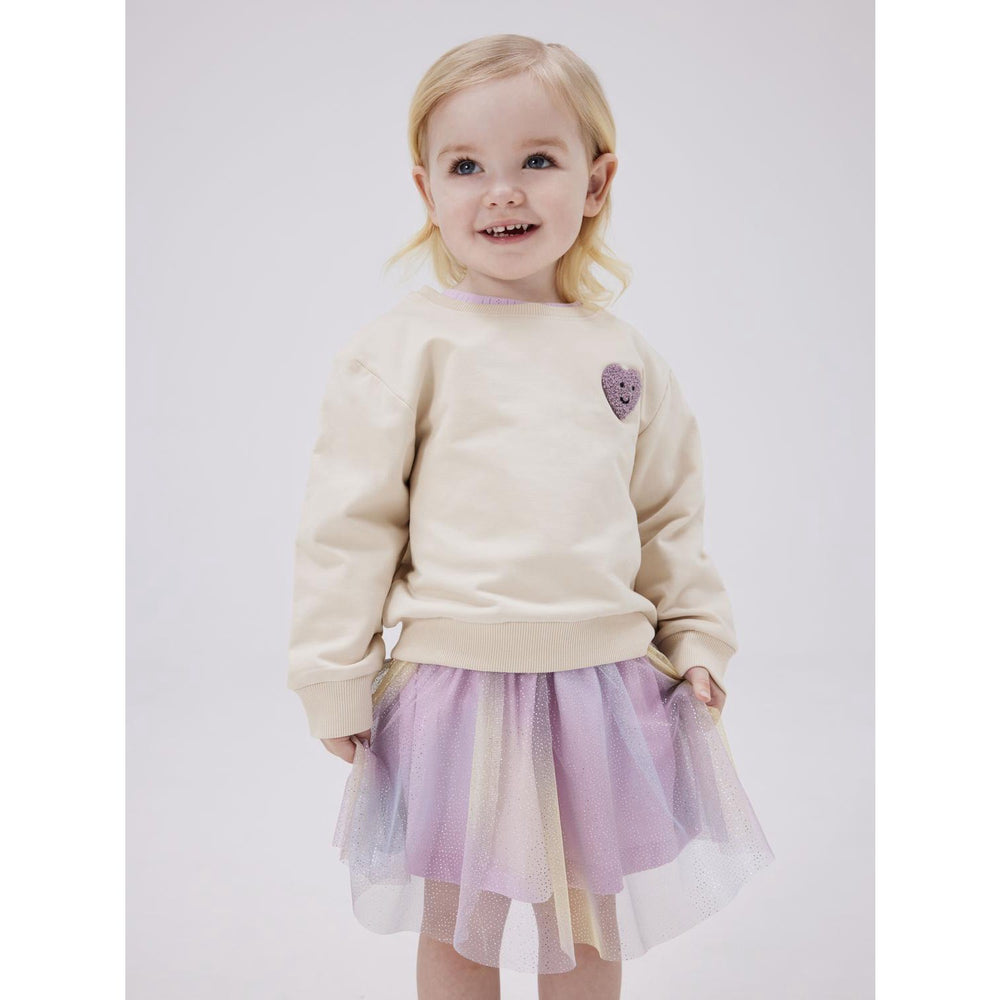 Køb Name It Summer Sand Smile Regular Sweatshirt