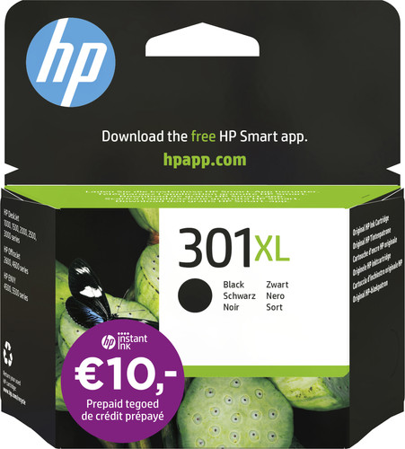 HP 301XL Cartridge Zwart