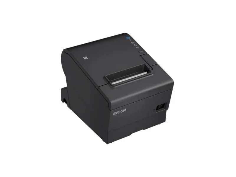 Epson TM T88VII (112) - Kvitteringsprinter - termisk linje - Rulle (7,95 cm) - 180 x 180 dpi - op til 500 mm/sek. - USB 2.0, USB 2.0 vært, LAN, seriel - skærer - sort