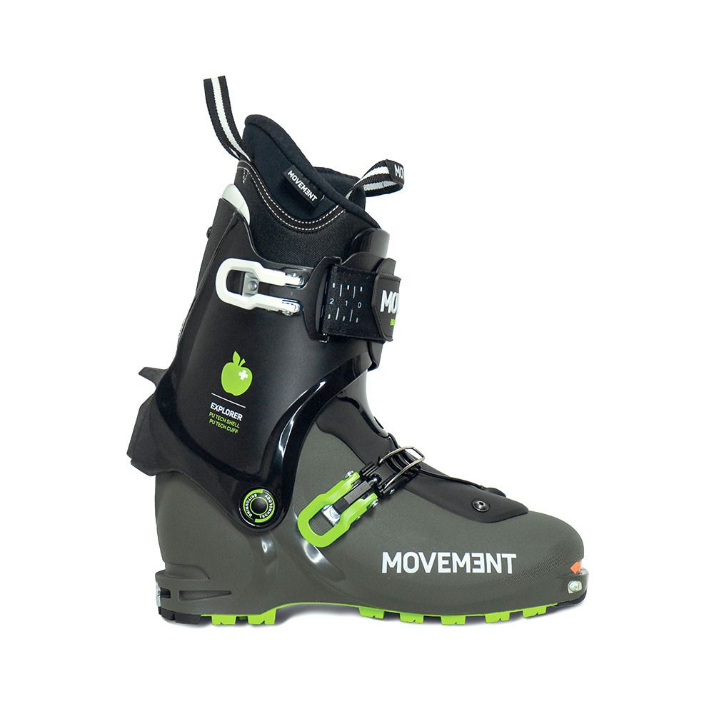 Movement EXPLORER - Chaussures ski randonné Homme dk green/black/green ultralon