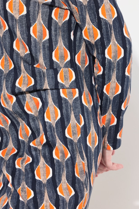 Sweatkleid, U-Boot-Ausschnitt, Langarm, Biobaumwolle