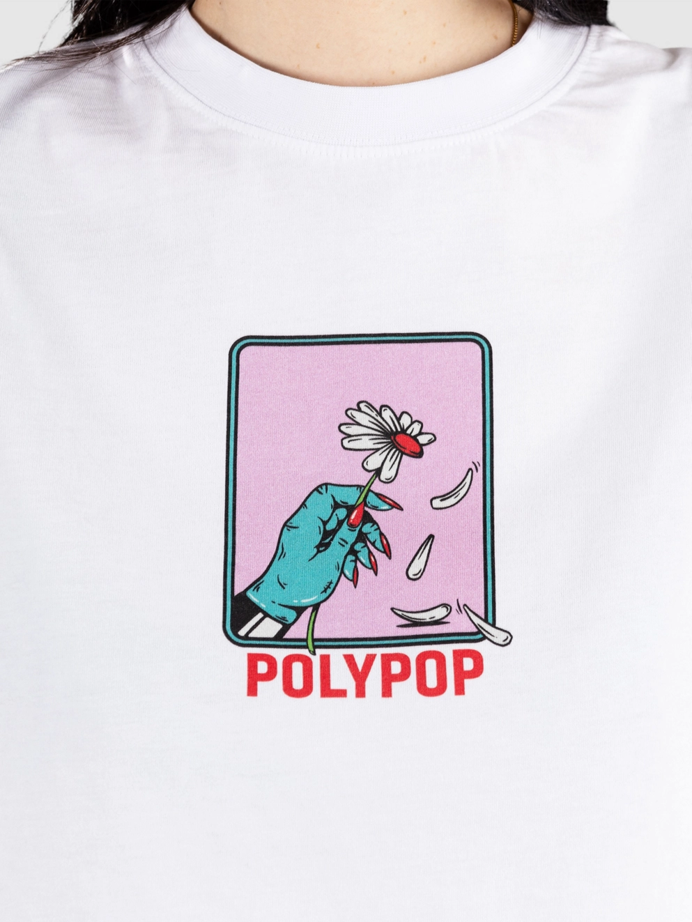 Polypop Love Me Not T-Shirt white