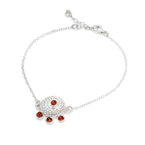 Bracelet martelé argent