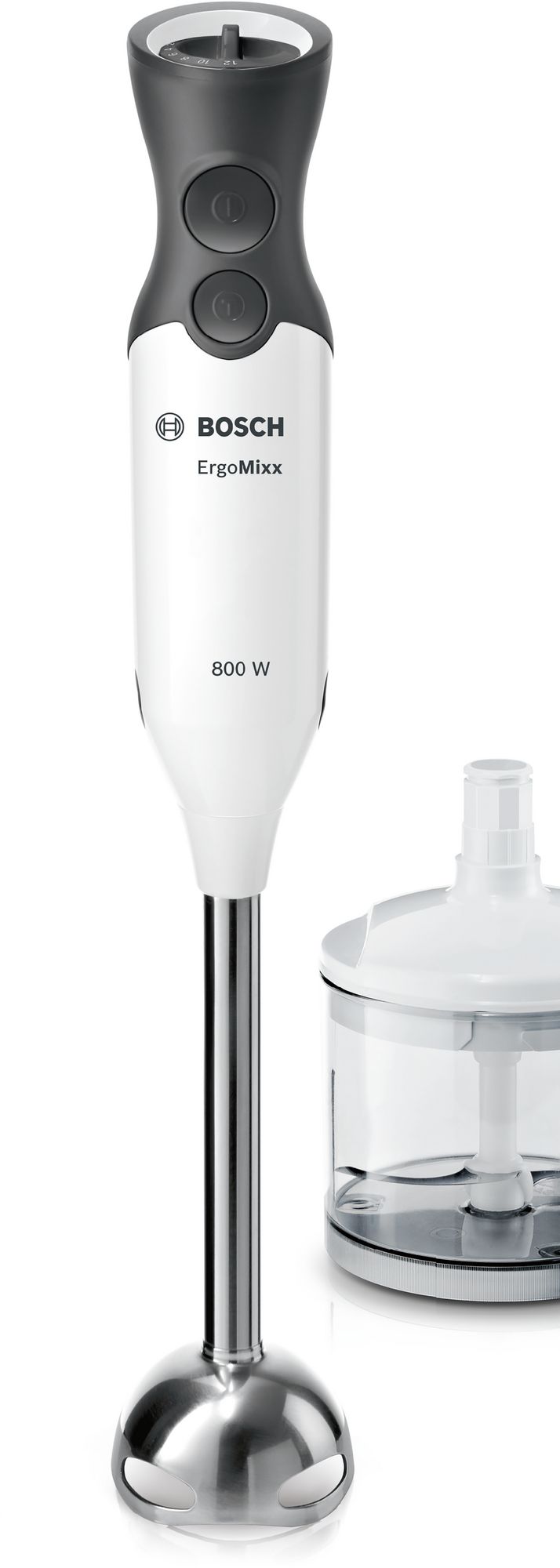 Batedeira de mão ErgoMixx 800W, branca/antracite MS6CA4150