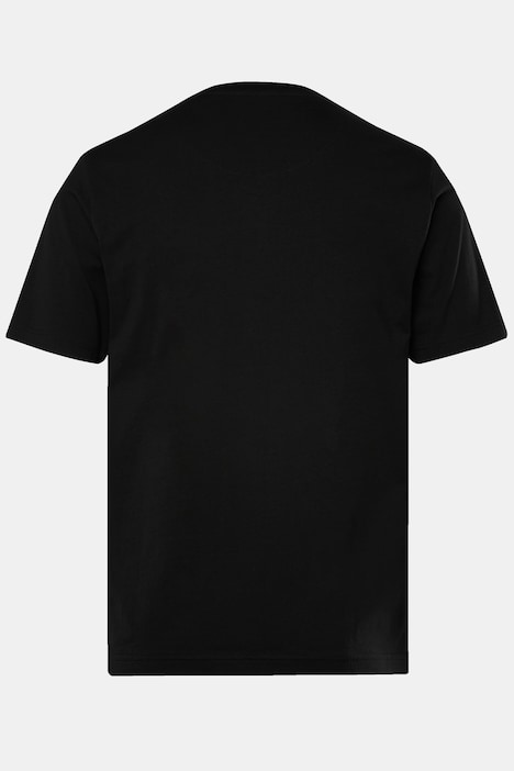 Men+ T-Shirt, Halbarm, Ausschnitt mit Schnürung, bis 84/86