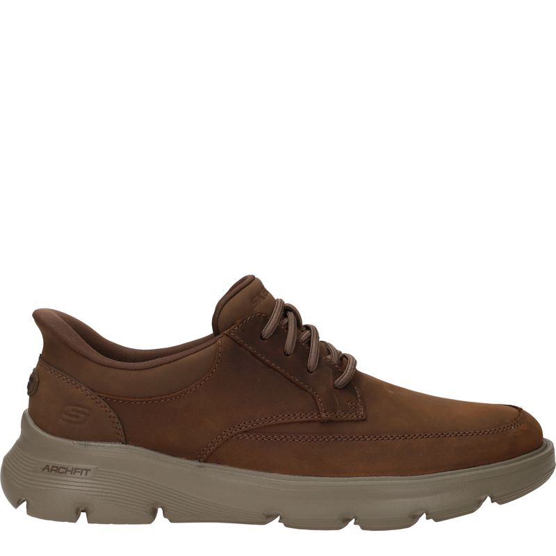 Skechers Slip Ins Arch Fit Garza Sneakers Cognac Heren