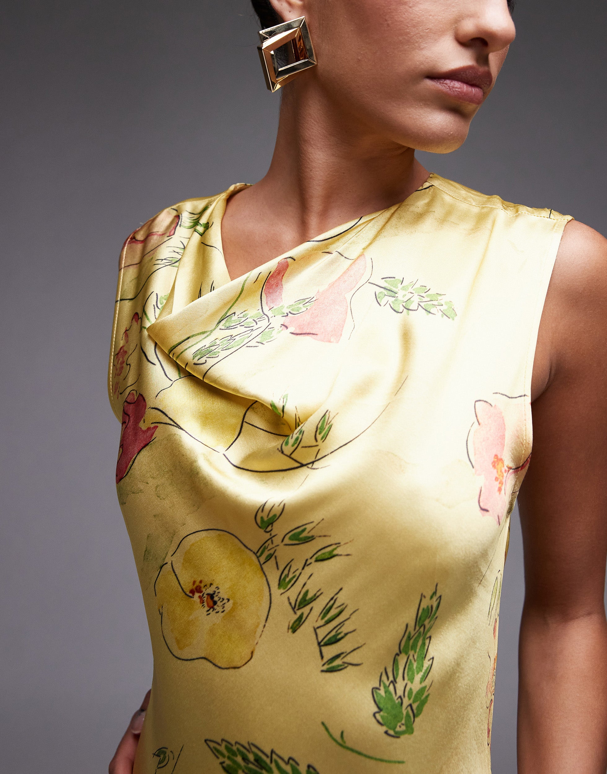 TOPSHOP Lange jurk