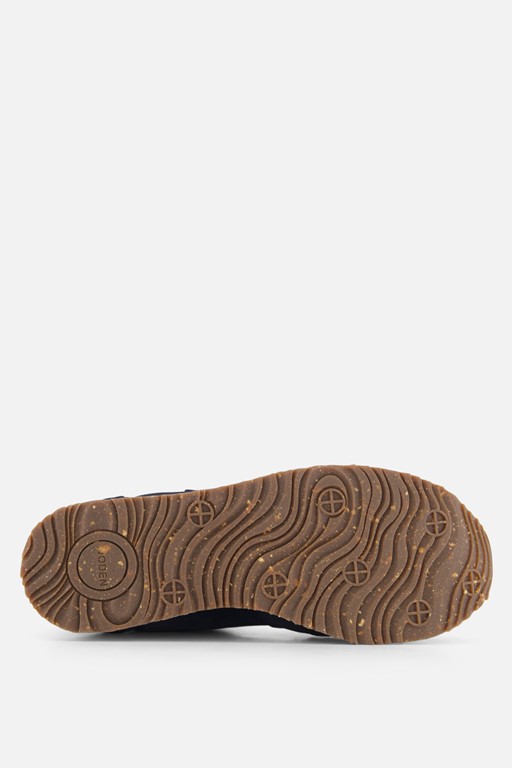 Woden Ydun Sneakers blauw Suede