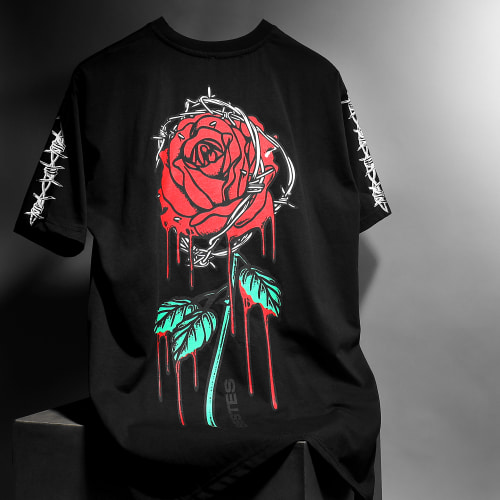 Tee Shirt Oversize LL631 Noir