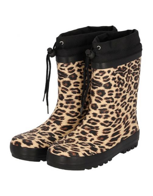 Xq Footwear Dameslaars Gevoerd Luipaard - Laarzen