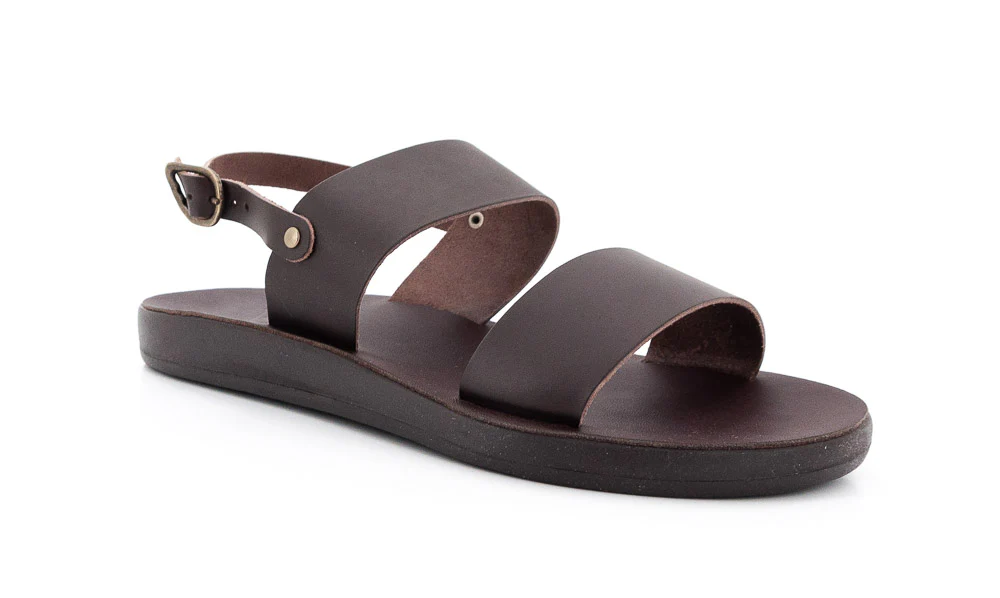 ANCIENT GREEK SANDAL - SAND DINATOS MARRON