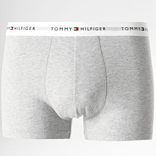 Lot De 3 Boxers Signature 2761 Noir Blanc Gris Chiné