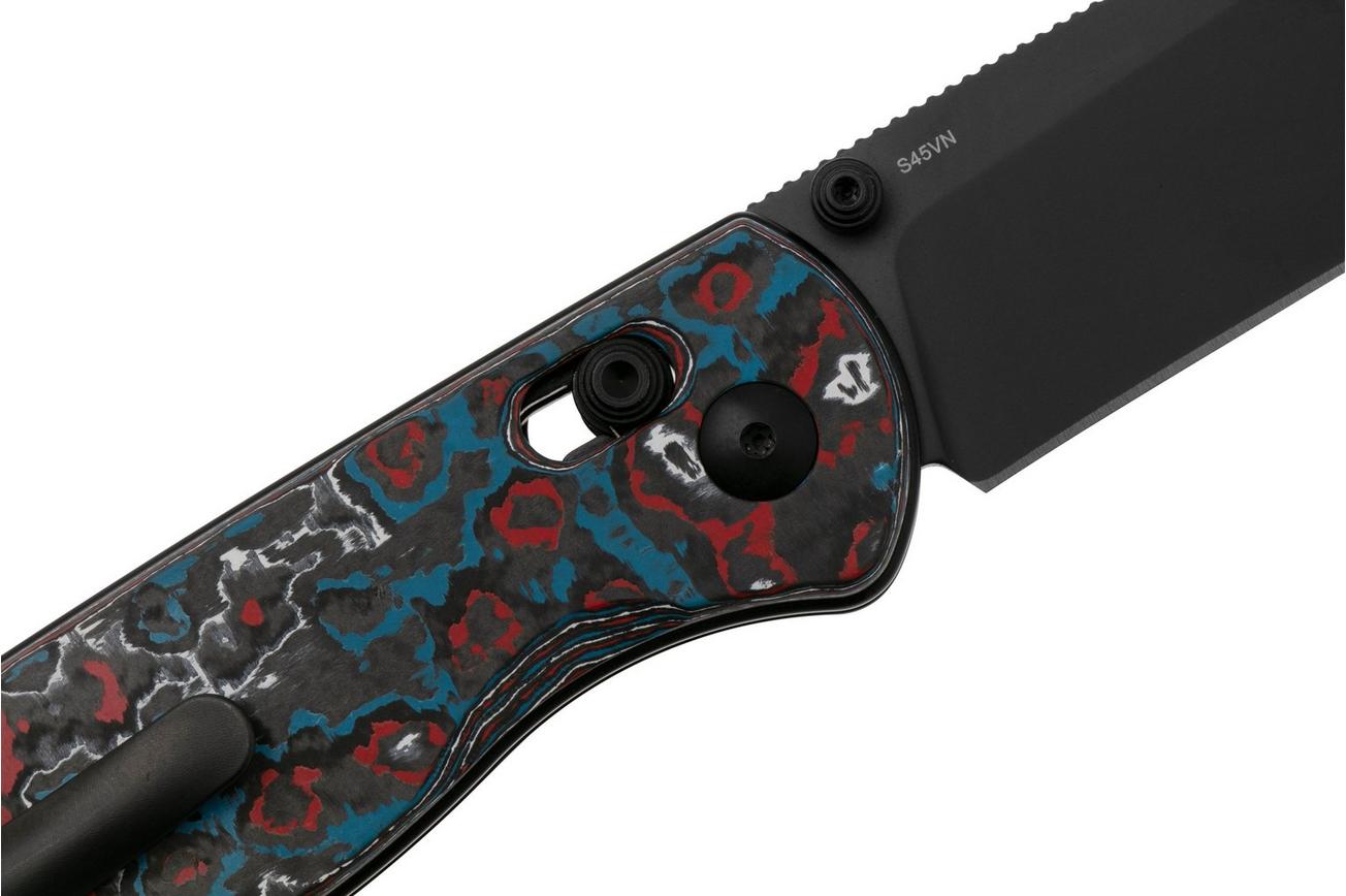 Kizer Drop Bear KI3619A5 Black S45VN, Nebula Fatcarbon, zakmes, Azo design