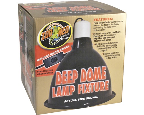 Lamphouder Repti Deep Dome, max. 160 W