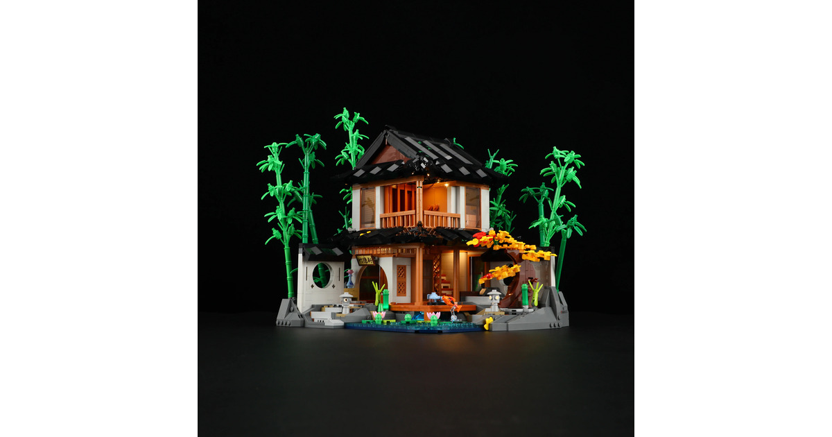 LumibricksRetro House - Bamboo House Constructiespeelgoed  (L9075)