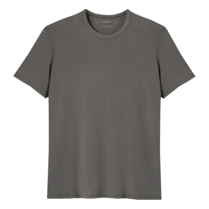 American Vintage T-shirt Devon | Gris ardoise